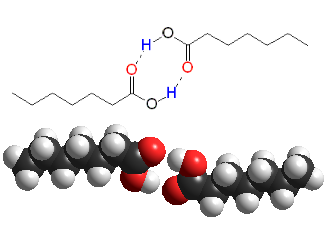 Propiedades Físicas y de enlace de ácidos carboxílicos